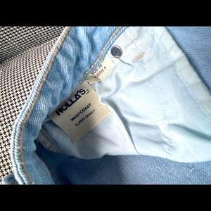 Rolla’s Jeans - light wash Size 26